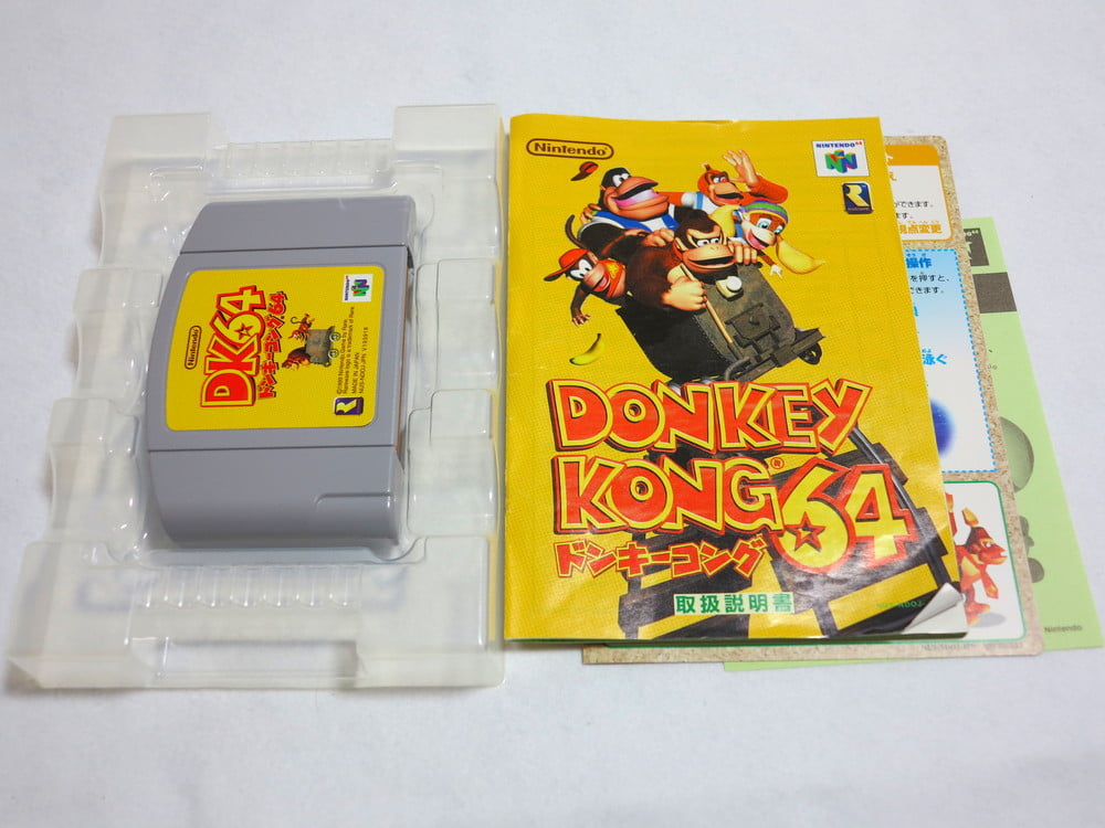 Donkey kong deals 64 cartridge